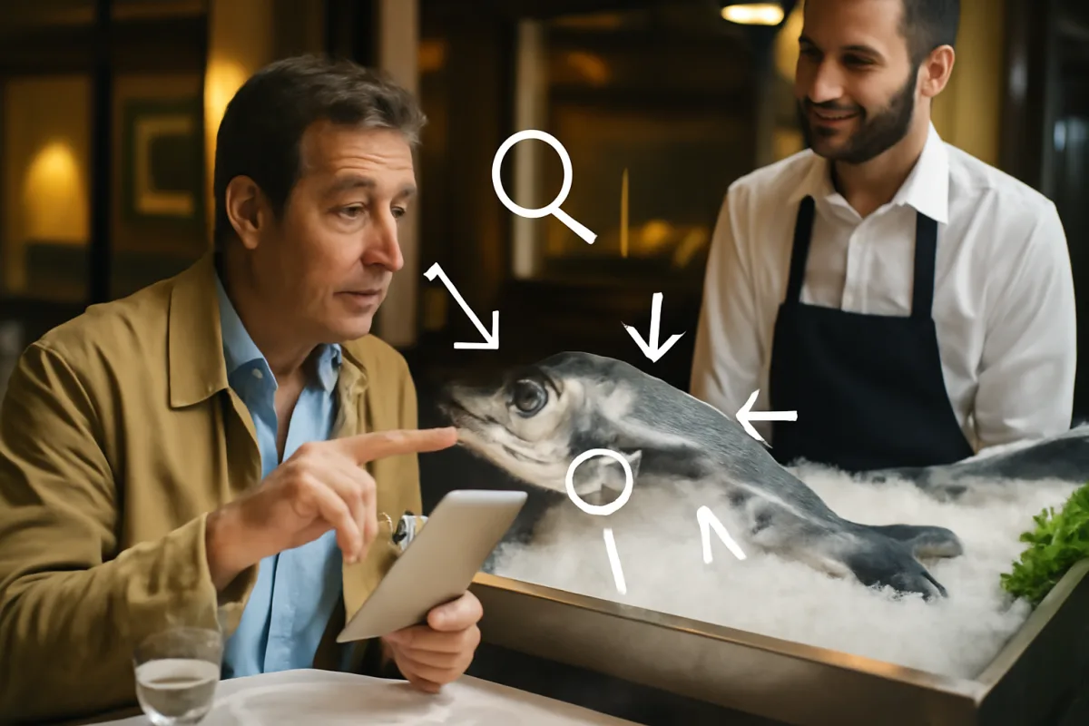 Come ordinare pesce fresco al ristorante? Tre segnali che garantiscono autenticità