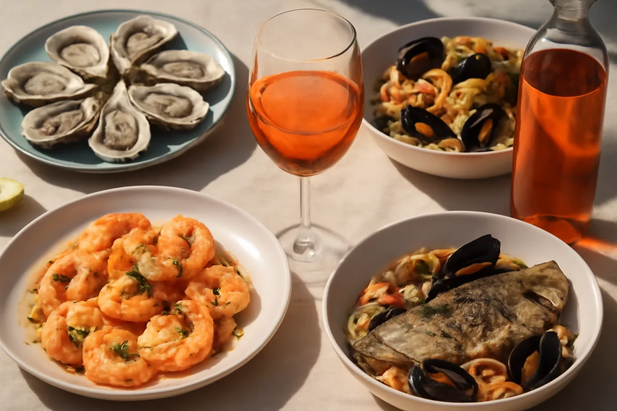 Abbinamento vino rosato e piatti di mare: scopri perché funziona meglio di quanto credi