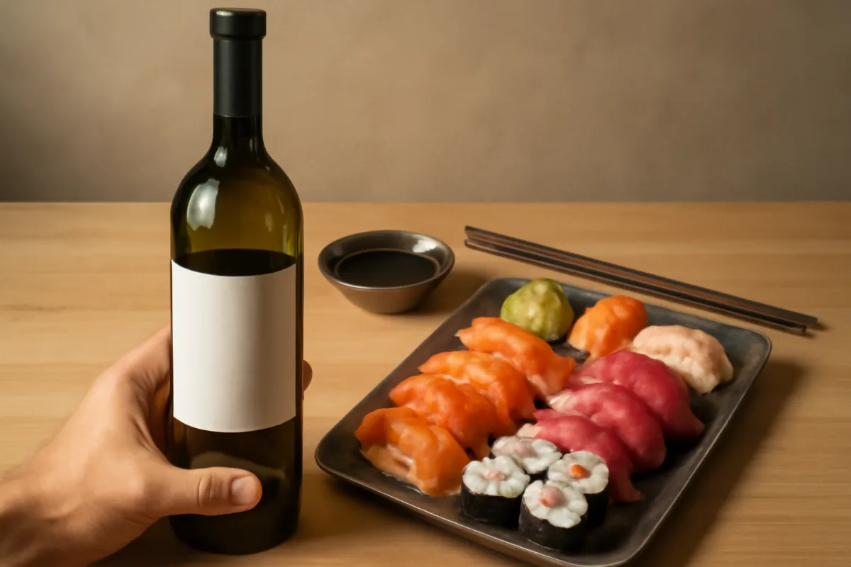 Vini italiani per sushi e sashimi: evita la scelta più comune, osa con questa etichetta