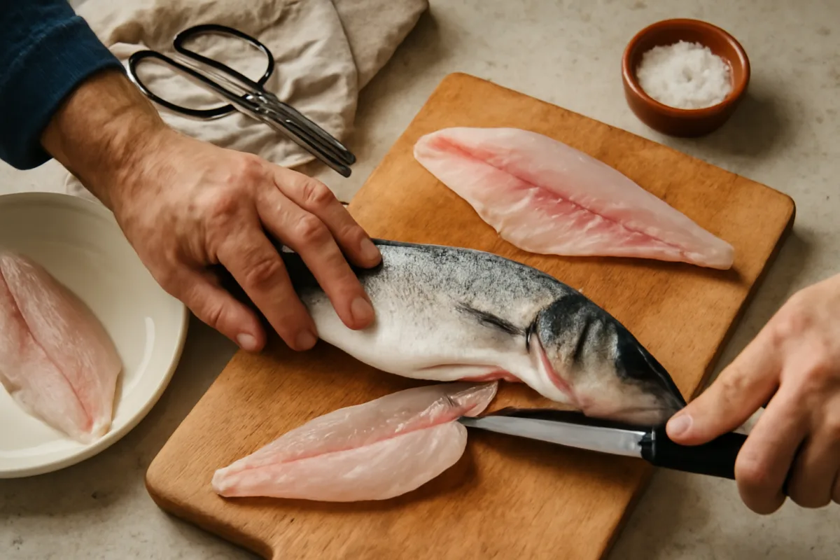 Sfilettare il branzino senza sprechi: la tecnica semplice consigliata dai pescatori