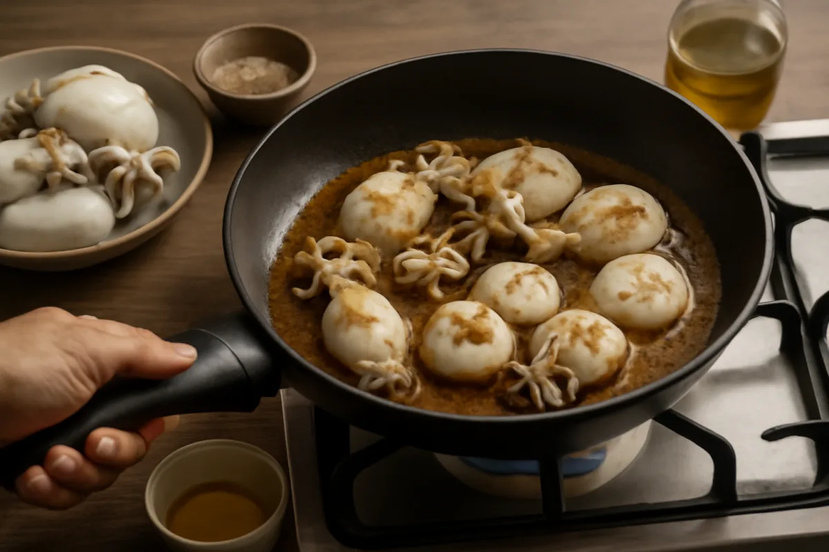 Cucinare seppie morbide e gustose: il tipo di cottura che ne esalta il sapore