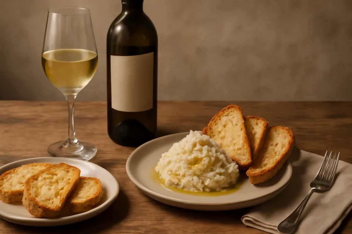Vino da abbinare al baccalà mantecato: la varietà che contrasta la sapidità e unisce gli aromi