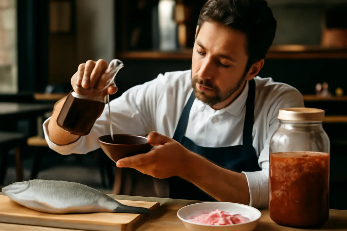 Il fermentato di pesce in ristorazione contemporanea: la tecnica giapponese che incuriosisce anche in Italia