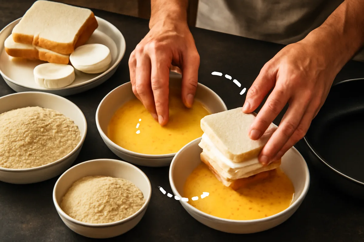 Preparare mozzarella in carrozza: la doppia panatura spiegata nei minimi dettagli