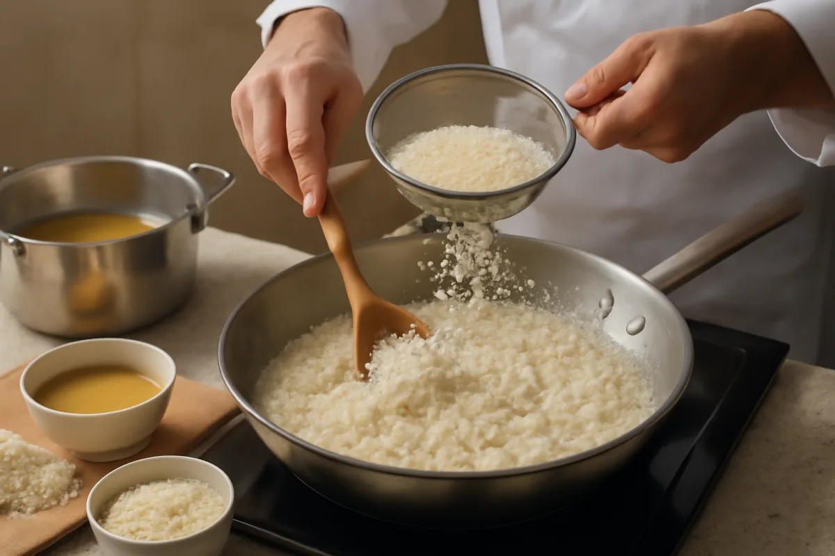 Come si fa il risotto perfetto? Il trucco degli chef che evita il rischio riso colloso
