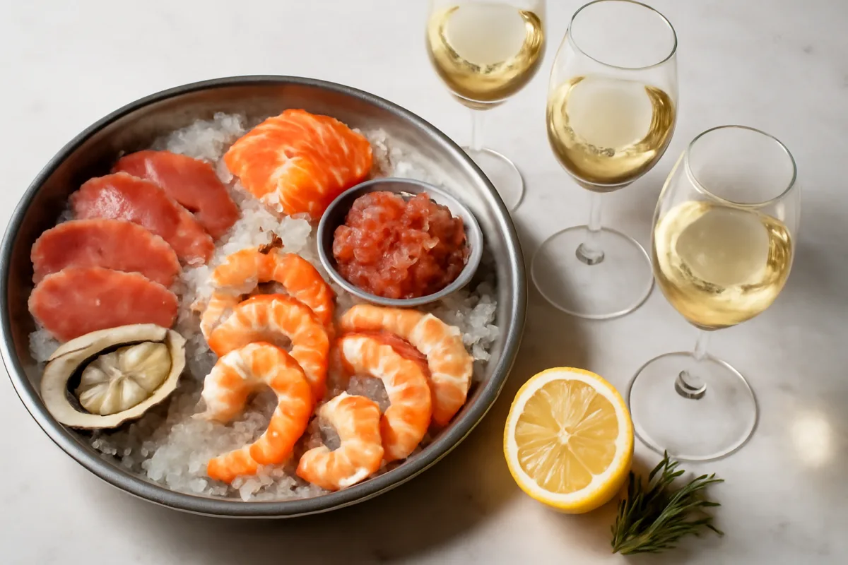 Quali vini preferire con un menù di pesce crudo? Il dettaglio aromatico che fa la differenza